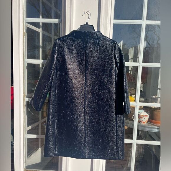 Kate Spade Erika Lacquered Tweed Coat - Picture 9 of 14